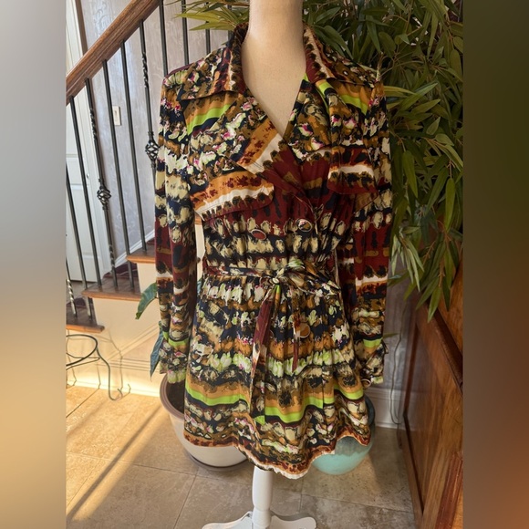 VERTIGO PARIS ladies XL trenchcoat excellent condition - Picture 2 of 11